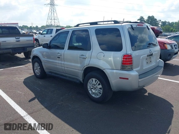 2006 Mercury Mariner Luxury with VIN 4M2YU56106KJ11501, listed as a IAAI auction lot 42634351 with 141,456 mi miles and . Bid and sale history available at DreamBid. Image 3.