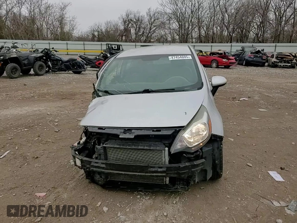 2016 Kia Rio LX with VIN KNADM4A31G6661742, listed as a Copart auction lot 47454605 with 81,066 mi miles and Salvage Title. Bid and sale history available at carsss.com. Image 11.
