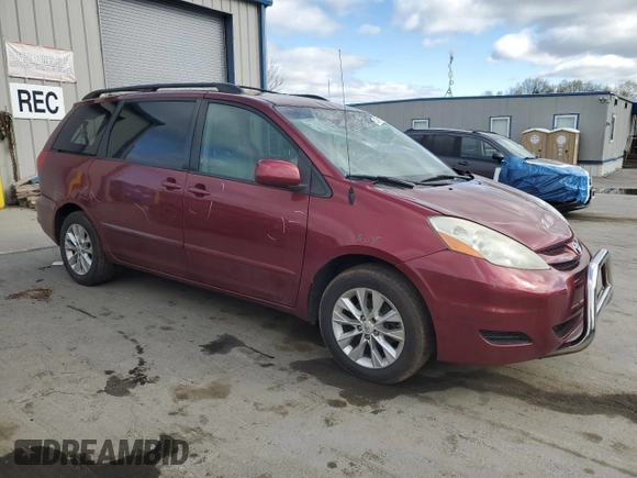 2008 Toyota Sienna CE with VIN 5TDZK23C78S146228, listed as a Copart auction lot 51053115 with 152,658 mi miles and Salvage Title. Bid and sale history available at carsss.com. Image 4.
