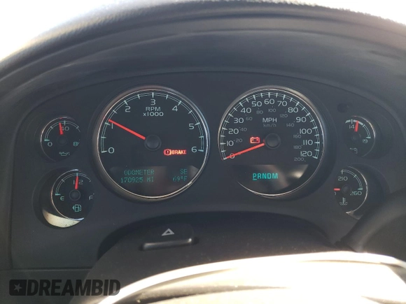 2013 Chevrolet Avalanche LT with VIN 3GNMCFE06DG374853, listed as a Copart auction lot 51301125 with 170,925 mi miles and Salvage Title. Bid and sale history available at DreamBid. Image 9.