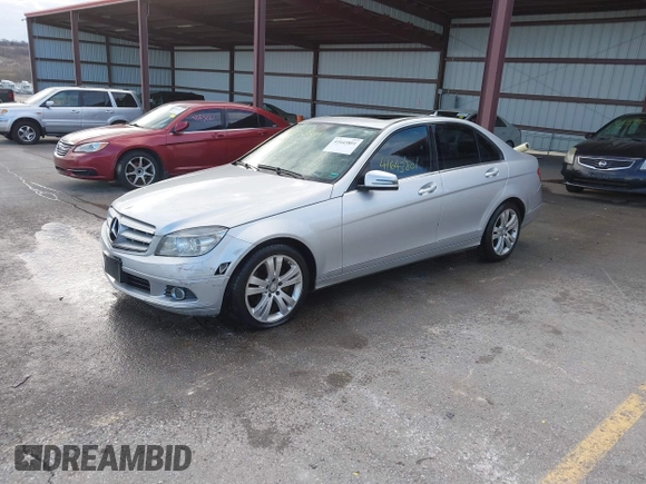 2011 Mercedes-Benz C-Class C 300 Sport with VIN WDDGF8BB1BR167613, listed as a IAAI auction lot 41643801 with 197,454 mi miles. Bid and sale history available at carsss.com. Image 2.