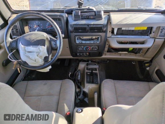 2004 Jeep Wrangler Rubicon with VIN 1J4FA69S14P749749, listed as a Copart auction lot 44458485 with 99,121 mi miles and Salvage Title. Bid and sale history available at carsss.com. Image 8.