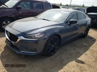2021 Mazda 6 Grand Touring Reserve with VIN JM1GL1WY4M1616390, listed as a Copart auction lot 68140444 with 21,674 mi miles and Salvage Title. Bid and sale history available at DreamBid. Image 1.