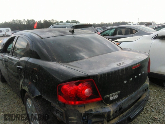 2014 Dodge Avenger SE with VIN 1C3CDZAB4EN170270, listed as a IAAI auction lot 35926446 with 39,639 mi miles and . Bid and sale history available at DreamBid. Image 3.