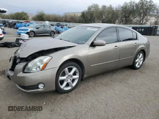 2006 Nissan Maxima 3.5 SL with VIN 1N4BA41E96C800624, listed as a Copart auction lot 48940255 with 0 mi miles and Salvage Title. Bid and sale history available at carsss.com. Image 1.
