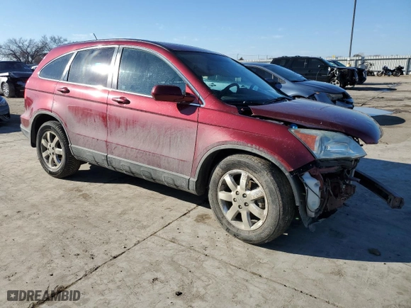 2009 Honda CR-V EX-L with VIN 5J6RE48719L063275, listed as a Copart auction lot 46276685 with 104,541 mi miles and Salvage Title. Bid and sale history available at carsss.com. Image 4.