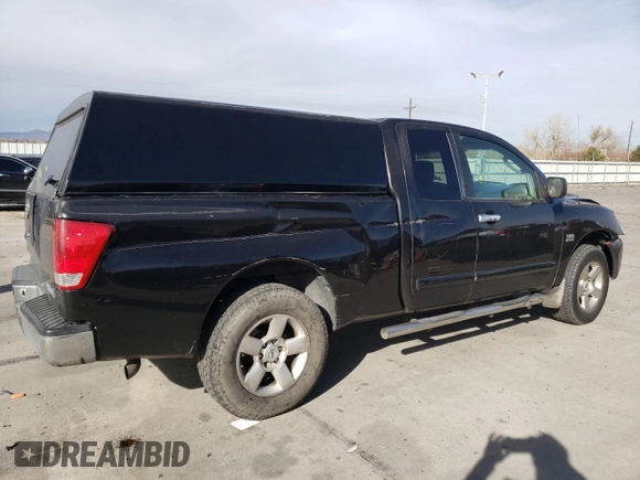 2004 Nissan Titan SE with VIN 1N6AA06A34N578875, listed as a Copart auction lot 81799754 with 240,085 mi miles and Salvage Title. Bid and sale history available at carsss.com. Image 3.