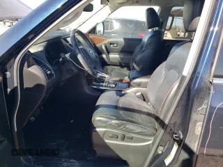 2018 Nissan Armada SV with VIN JN8AY2ND0J9059961, listed as a Copart auction lot 46755125 with 126,792 mi miles and Salvage Title. Bid and sale history available at carsss.com. Image 7.