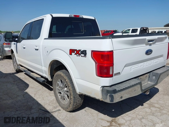 2019 Ford F-150 XL with VIN 1FTEW1E55KKC16805, listed as a IAAI auction lot 42060149 with 173,090 mi miles. Bid and sale history available at carsss.com. Image 3.