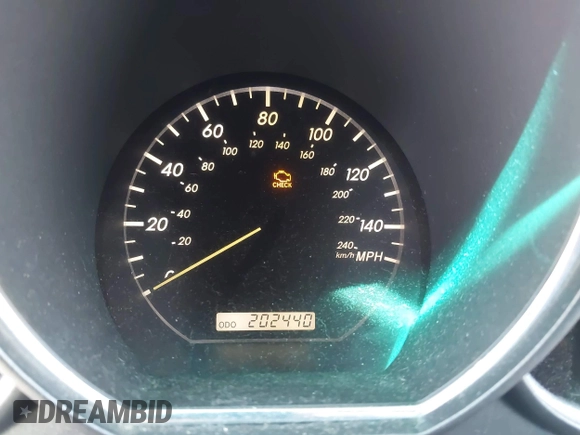 2004 Lexus RX 330 with VIN JTJGA31UX40001738, listed as a IAAI auction lot 41762207 with 202,440 mi miles and . Bid and sale history available at DreamBid. Image 7.