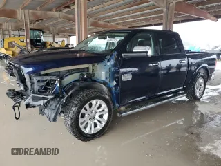 2013 Ram 1500 Laramie Longhorn with VIN 1C6RR7PT3DS632076, listed as a Copart auction lot 53502245 with 96,191 mi miles and Salvage title. Bid and sale history available at DreamBid. Image 1.