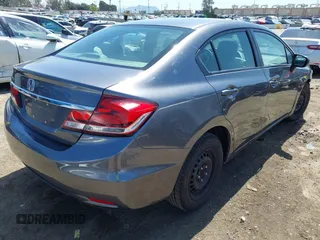 2014 Honda Civic LX with VIN 2HGFB2F56EH557468, listed as a IAAI auction lot 41969178 with 138,791 mi miles and . Bid and sale history available at DreamBid. Image 4.