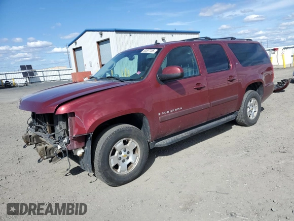 2008 Chevrolet Suburban LT w/2LT with VIN 3GNFK163X8G181070, listed as a Copart auction lot 53097755 with 232,127 mi miles and Salvage Title. Bid and sale history available at carsss.com. Image 1.