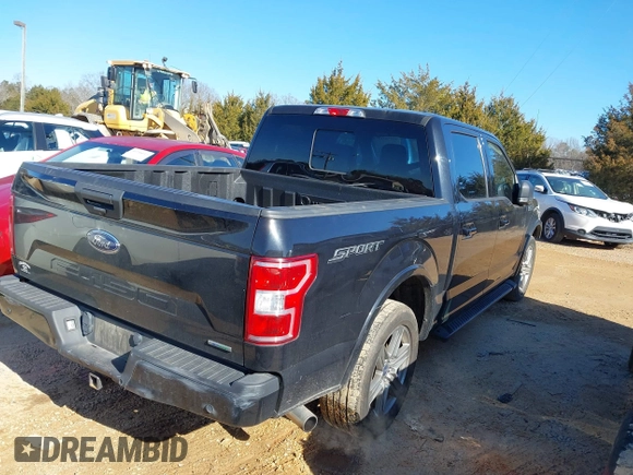 2019 Ford F-150 XL with VIN 1FTEW1CP3KKF22373, listed as a IAAI auction lot 41270333 with 86,898 mi miles and . Bid and sale history available at carsss.com. Image 4.