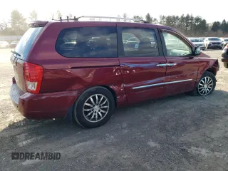2011 Kia Sedona EX with VIN KNDMH4C7XB6372889, listed as a Copart auction lot 86370944 with 212,233 mi miles and Salvage Title. Bid and sale history available at carsss.com. Image 3.