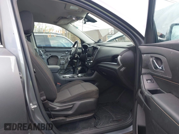 2021 Chevrolet Traverse LT Cloth z VIN 1GNERGKW3MJ157258, wystawiony jako IAAI lot #42169401 z przebiegiem 34 992 mil mil oraz . Historia ofert i sprzedaży dostępna na DreamBid. Obrazek 5.