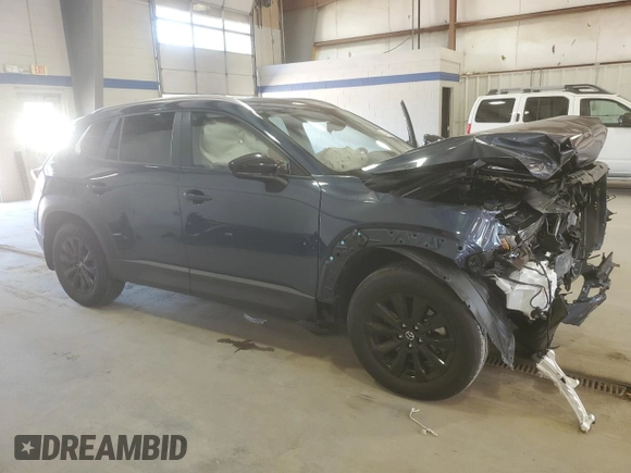 2024 Mazda CX-50 S Select with VIN 7MMVABAM3RN221060, listed as a Copart auction lot 57475045 with 4,019 mi miles and Salvage title. Bid and sale history available at DreamBid. Image 4.