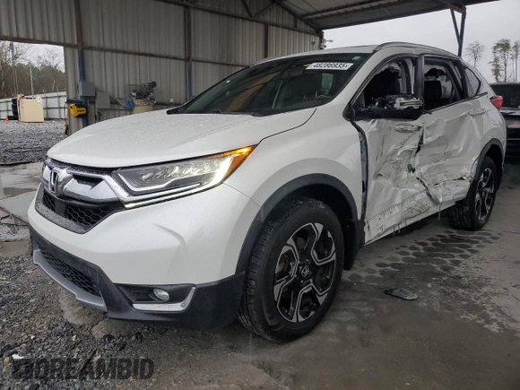 2019 Honda CR-V Touring with VIN JHLRW2H97KX005150, listed as a Copart auction lot 48286935 with 36,804 mi miles and Salvage Title. Bid and sale history available at carsss.com. Image 1.