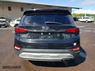 2019 Hyundai Santa Fe SE with VIN 5NMS23AD2KH019027, listed as a Copart auction lot 86604454 with 54,218 mi miles and Salvage Title. Bid and sale history available at carsss.com. Image 6.
