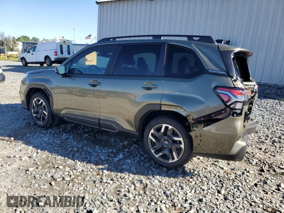 2025 Subaru Forester Limited z VIN JF2SLDRC3SH488483, wystawiony jako Copart lot #50199515 z przebiegiem 497 mil mil oraz Szkoda całkowita • Salvage title. Historia ofert i sprzedaży dostępna na DreamBid. Obrazek 2.