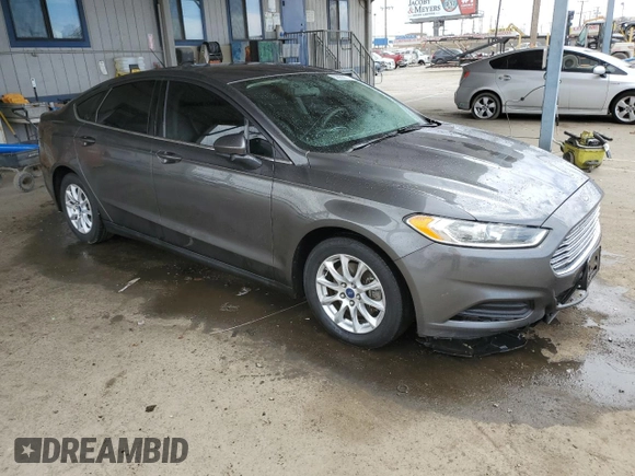 2015 Ford Fusion S with VIN 3FA6P0G7XFR183351, listed as a Copart auction lot 52953975 with 147,646 mi miles and Salvage Title. Bid and sale history available at DreamBid. Image 4.