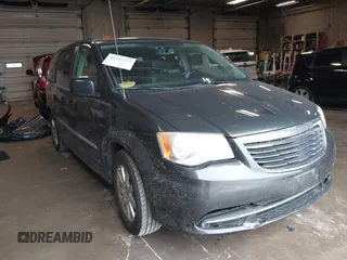 2012 Chrysler Town & Country Touring with VIN 2C4RC1BG5CR283049, listed as a IAAI auction lot 41237753 with 170,224 mi miles. Bid and sale history available at carsss.com. Image 1.