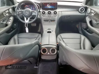 2020 Mercedes-Benz C 300 with VIN 55SWF8DB1LU326414, listed as a Copart auction lot 58717905 with 33,471 mi miles and Salvage title. Bid and sale history available at DreamBid. Image 8.