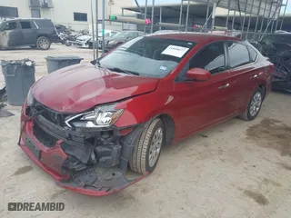 2017 Nissan Sentra SV with VIN 3N1AB7AP1HL672735, listed as a IAAI auction lot 41808677 with 81,013 mi miles. Bid and sale history available at carsss.com. Image 2.