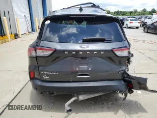 2020 Ford Escape Titanium Hybrid with VIN 1FMCU0DZ5LUC42835, listed as a Copart auction lot 64339785 with 83,515 mi miles and Non repairable. Bid and sale history available at DreamBid. Image 6.