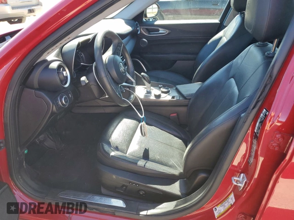 2018 Alfa Romeo Giulia Ti Sport with VIN ZARFAECN2J7596268, listed as a Copart auction lot 73506504 with 69,088 mi miles and Salvage Title. Bid and sale history available at carsss.com. Image 7.