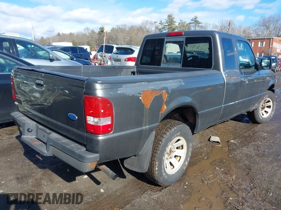 2007 Ford Ranger XL with VIN 1FTYR14D47PA27621, listed as a IAAI auction lot 41542922 with 84,407 mi miles. Bid and sale history available at carsss.com. Image 4.