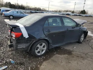 2012 Toyota Corolla L with VIN 2T1BU4EE6CC915843, listed as a Copart auction lot 46839505 with 0 mi miles and Salvage Title. Bid and sale history available at carsss.com. Image 3.