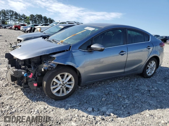 2017 Kia Forte S with VIN 3KPFL4A77HE123916, listed as a Copart auction lot 50383145 with 90,383 mi miles and Salvage Title. Bid and sale history available at DreamBid. Image 1.