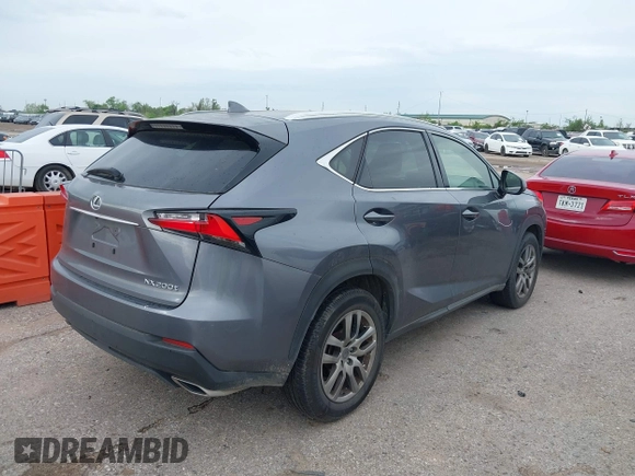 2015 Lexus NX 200t with VIN JTJBARBZ7F2006233, listed as a IAAI auction lot 41898572 with 73,038 mi miles and . Bid and sale history available at DreamBid. Image 4.