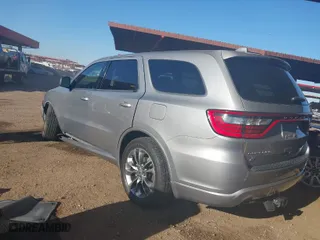 2019 Dodge Durango GT Plus with VIN 1C4RDJDG2KC722256, listed as a IAAI auction lot 41509942 with 111,603 mi miles. Bid and sale history available at carsss.com. Image 3.