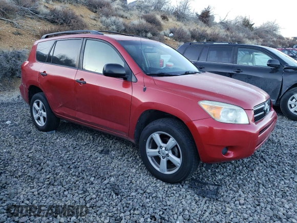 2008 Toyota RAV4 with VIN JTMBD33V786084221, listed as a Copart auction lot 87834365 with 216,325 mi miles and Salvage Title. Bid and sale history available at carsss.com. Image 4.