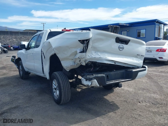 2024 Nissan Frontier S with VIN 1N6ED1CM1RN660317, listed as a IAAI auction lot 41086992 with 4,933 mi miles. Bid and sale history available at carsss.com. Image 6.