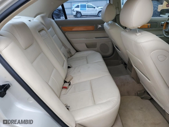 2007 Lincoln MKZ with VIN 3LNHM28T77R629830, listed as a Copart auction lot 48049865 with 123,694 mi miles and Salvage Title. Bid and sale history available at carsss.com. Image 10.