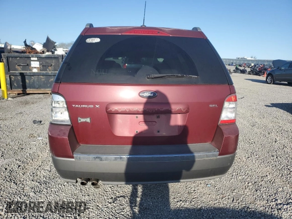 2008 Ford Taurus X SEL with VIN 1FMDK02W68GA27117, listed as a Copart auction lot 52310685 with 178,529 mi miles and Salvage Title. Bid and sale history available at DreamBid. Image 6.
