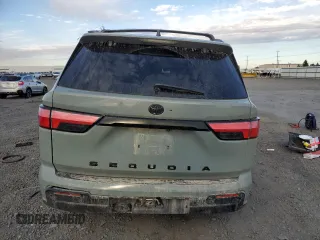 2024 Toyota Sequoia SR5 with VIN 7SVAAABA3RX039513, listed as a Copart auction lot 71787224 with 6,023 mi miles and Salvage Title. Bid and sale history available at carsss.com. Image 6.