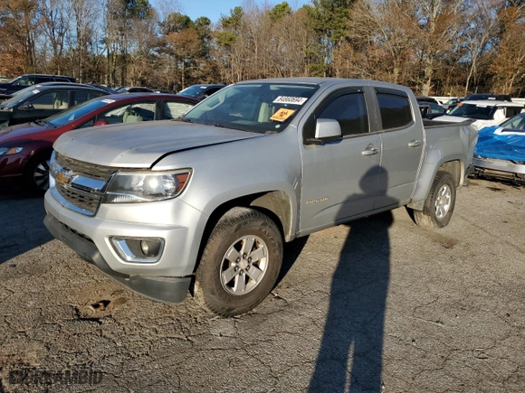 2017 Chevrolet Colorado 2WD WT with VIN 1GCGSBEA6H1231920, listed as a Copart auction lot 84860694 with 0 mi miles and Salvage Title. Bid and sale history available at carsss.com. Image 1.