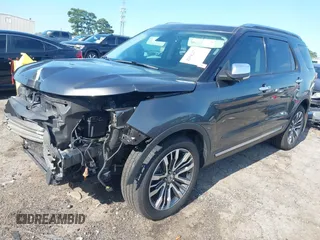 2018 Ford Explorer Platinum with VIN 1FM5K8HT6JGC62512, listed as a IAAI auction lot 42542371 with 76,462 mi miles and . Bid and sale history available at DreamBid. Image 18.