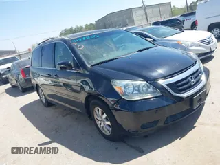 2009 Honda Odyssey EX-L with VIN 5FNRL386X9B056146, listed as a IAAI auction lot 41832132 with 189,114 mi miles. Bid and sale history available at carsss.com. Image 1.
