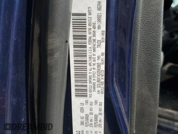 2013 Ram 1500 Express with VIN 3C6JR6AT4DG503965, listed as a Copart auction lot 53094165 with Not provided miles and Salvage title. Bid and sale history available at DreamBid. Image 14.