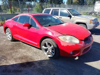 2006 Mitsubishi Eclipse GT with VIN 4A3AK34T36E033796, listed as a IAAI auction lot 41432132 with 1 mi miles. Bid and sale history available at carsss.com. Image 1.