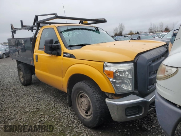 2013 Ford F-250 XL with VIN 1FTBF2A66DEB64948, listed as a Copart auction lot 82051154 with Not Provided miles and Salvage Title. Bid and sale history available at DreamBid. Image 4.