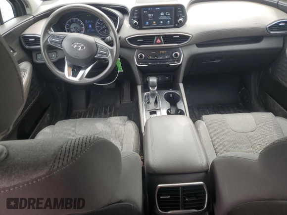 2020 Hyundai Santa Fe SE with VIN 5NMS2CAD9LH181030, listed as a Copart auction lot 63650585 with 83,662 mi miles and Salvage title. Bid and sale history available at DreamBid. Image 8.