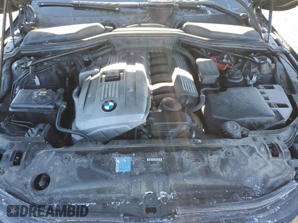 2007 BMW 5 Series 530xi with VIN WBANF73537CY17327, listed as a Copart auction lot 42423145 with Not Provided miles and Non Repairable. Bid and sale history available at carsss.com. Image 11.
