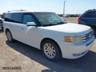 2012 Ford Flex SEL with VIN 2FMGK5CC5CBD22773, listed as a IAAI auction lot 41926348 with 124,420 mi miles. Bid and sale history available at carsss.com. Image 1.