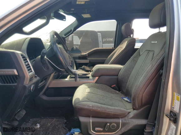 2017 Ford Super Duty F-250 SRW Lariat with VIN 1FT7W2BTXHEE25384, listed as a Copart auction lot 48177245 with 0 mi miles and Salvage Title. Bid and sale history available at carsss.com. Image 7.